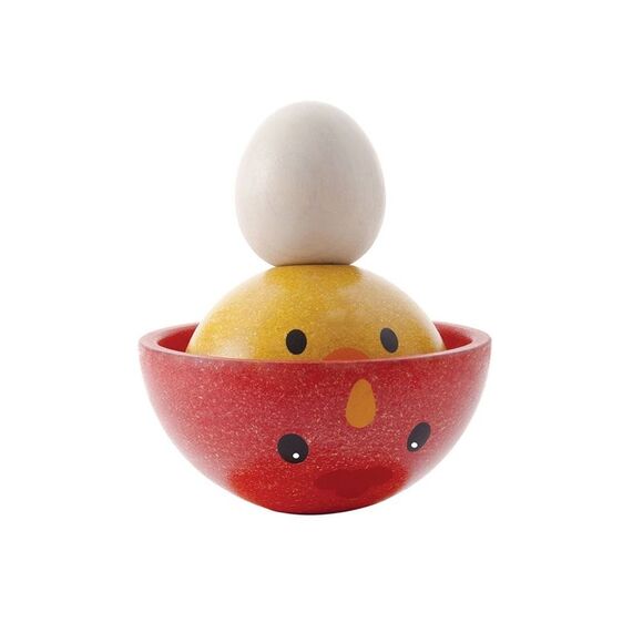 Wooden Chicken Nesting by Plan toy premium quality - Picture 3 of 7
